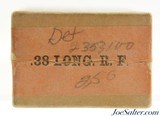 Sealed! Winchester 38 Long Rim Fire Black Powder Rifle Ammo Model 1885 - 5 of 6