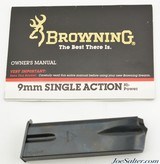 Excellent Belgian Browning Hi Power Pistol with Adjustable Sights and Box - 13 of 14