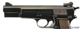 Excellent Belgian Browning Hi Power Pistol with Adjustable Sights and Box - 6 of 14