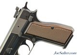 Excellent Belgian Browning Hi Power Pistol with Adjustable Sights and Box - 5 of 14