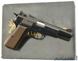 Excellent Belgian Browning Hi Power Pistol with Adjustable Sights and Box - 1 of 14