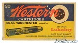 Western "Bullseye" 38-55 Ammo Full Box 255 Grain Soft Point Lubaloy - 1 of 6