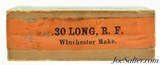 Rare Sealed! Winchester 30 Long RF Black Powder Ammo Over-label Side - 4 of 6