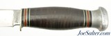 Excellent Remington Dupont Etched Blade Boy Scout Knife RH-51 With Sheath - 2 of 11