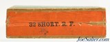 Excellent Early Winchester 1880's Box 32 Short Rim Fire Black Powder Ammo - 2 of 7