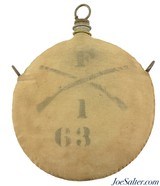 Spanish-American War, U.S. Army Model 1878 Canteen Unit Marked - 1 of 5