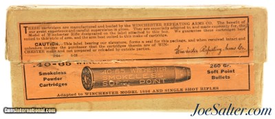 Sealed! Winchester 40-65 WCF Smokeless Soft Point Ammo Model 1886