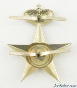 WWII Italian Royal Army Doctor Pith Helmet Badge - 2 of 2