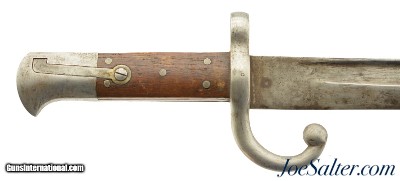 Turkish NCO M1874 Peabody-Martini Rifle Saber Bayonet
