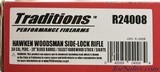 Excellent 50 Cal. Percussion Traditions Hawken Woodsman Side-Lock Rifle LNIB - 12 of 12