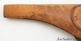 Antique Iver Johnson Co. Leather Holster #706 Colt SAA Texas Cowboy - 8 of 8