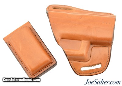 Bianchi Springfield XD Series Tan holster with RH mag holder
