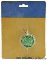 NOS Colt 2nd Generation Reproduction Eley Cap Tin For Belt & Pocket Pistols Green - 1 of 4
