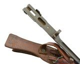 Rare Chilean Contract M1941 Johnson Semi Automatic Rifle Bayonet with Scabbard