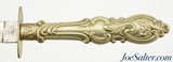 Civil War Cutlery Hilt Dagger with Etched Blade by Robert Lingard of Sheffield - 2 of 9