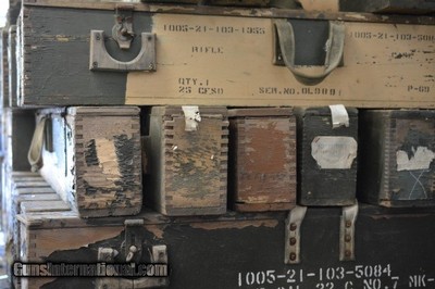 Original WW2 Lee Enfield No.7 22 Trainer Crate x 2 Build a Sniper Box From 2