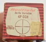 NOS Redfield 3x-9x Variable 4P CCH Scope - 5 of 5