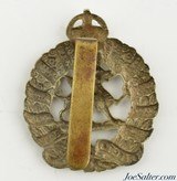 1st Battalion Monmouthshire Cap Badge "Flanders" Honors - 2 of 2