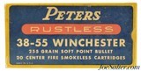 Peters "Rustless" 38-55 Winchester Ammo 255 Grain Soft Point