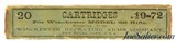 Early Winchester 40-72 Black Powder
Ammo Full Box Model 1895 Rifle - 2 of 7