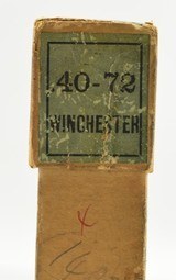 Early Winchester 40-72 Black Powder
Ammo Full Box Model 1895 Rifle - 3 of 7