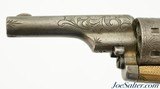 Antique Engraved Colt Open Top Pocket 22 RF Revolver Built 1875 - 7 of 12
