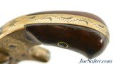 Antique Engraved Colt Open Top Pocket 22 RF Revolver Built 1875 - 8 of 12