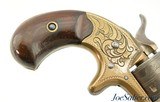 Antique Engraved Colt Open Top Pocket 22 RF Revolver Built 1875 - 2 of 12