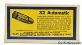 Crisp Western "Bullseye" Box 32 Auto Ammo Lubaloy Bullet Full 50 Rds - 6 of 7