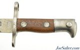 Scarce U.S. Cadet Bayonet 1900 Krag West Point Hoffman's Belt Attachment - 6 of 11