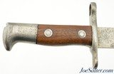Scarce U.S. Cadet Bayonet 1900 Krag West Point Hoffman's Belt Attachment - 3 of 11