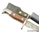Scarce U.S. Cadet Bayonet 1900 Krag West Point Hoffman's Belt Attachment