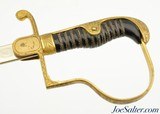 WW2 European Theater-Made Fighting Knife made from Army Officers Sword - 5 of 9