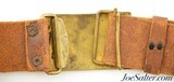Spanish American War Era U.S. Military Sword Belt with Eagle Buckle - 5 of 6