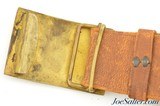 Spanish American War Era U.S. Military Sword Belt with Eagle Buckle - 6 of 6