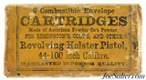 Sealed! 6 Combustible Envelope Cartridges 44-100 Colt - 1 of 7