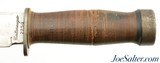 Excellent Cattaraugus 225Q WWII Era Quartermaster Fighting Knife - 2 of 10