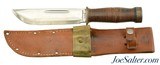 Excellent Cattaraugus 225Q WWII Era Quartermaster Fighting Knife - 1 of 10