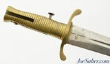 RMA Marked British Pattern 1837 Brunswick Rifle Bayonet by Enfield - 2 of 12