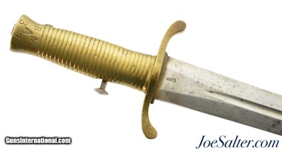 RMA Marked British Pattern 1837 Brunswick Rifle Bayonet by Enfield