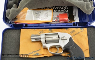 Boxed Smith & Wesson Model 637-2 Airweight Revolver 38 Spl + P Shrouded Hammer - Image 9 of 10