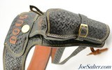 Alfonso's Holster & Gun Shop Blk. Fast Draw Rig "DOUG" Named - 2 of 10