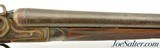 Outstanding William Parkhurst Belgium Double SxS 12 GA Hammer Shotgun - 6 of 15