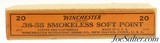 Winchester 38-55 WCF Ammo 1924 Early "K" Code Box Smokeless Full Box - 2 of 7