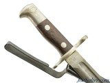 1897 Dated Krag Bayonet & Early Type Steel Scabbard