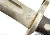 1897 Dated Krag Bayonet & Early Type Steel Scabbard - 6 of 8