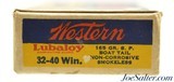 Early 1930's Western "Bullseye" Target Logo Box 32-40 Winchester SP Boat Tail - 5 of 7
