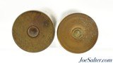 4 Gauge Brass Shotgun Shell & 4 GA Industrial Paper Hull Shell - 2 of 3