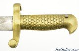 Original Rare M1873/76 Winchester Sword Bayonet & Scabbard - 6 of 14