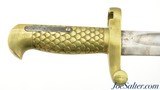 Original Rare M1873/76 Winchester Sword Bayonet & Scabbard - 3 of 14